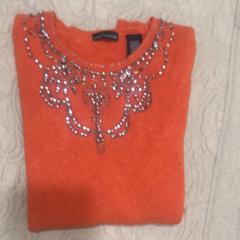 Moda International Angora blend sweater